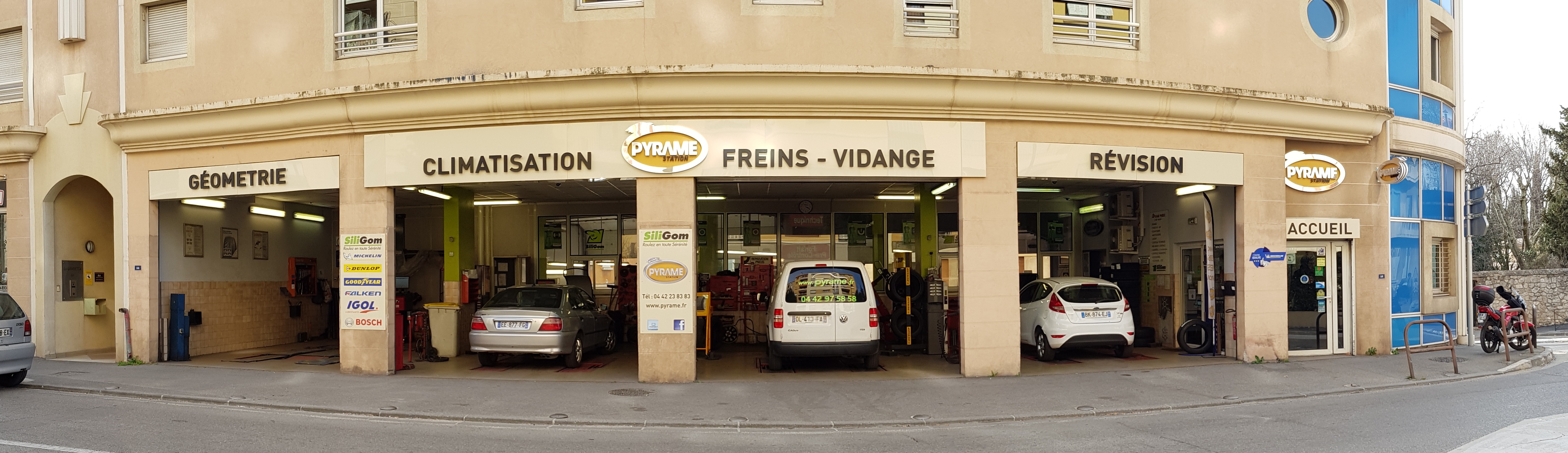 Garage Pyrame Aix en Provence Siligom 